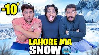 Lahore Me Barf ️ | Snowfall Ho Gai  | North Ka Trip HoJay ?