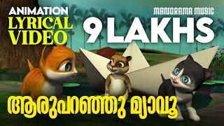 Aru Paranju Myavu | Kathu | Childrens Nursery Song | Malayalam Cartoon Video | Kids Animation Videos