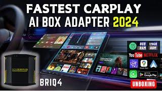 Fastest CarPlay AI Box Adapter 2024 KyeBriq BRIQ4 AGERA | Upgrade your driving experience  UNBOXING