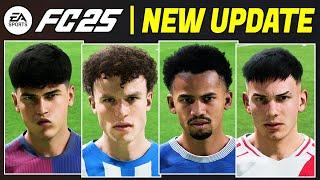 EA FC 25 NEWS | ALL 80 NEW REAL FACES IN TITLE UPDATE #10