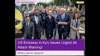 Urgent Warning: US Embassy in Kyiv Alerts of Major Air Attack Threat!