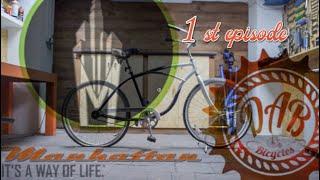Bicycle of the garbage container to the beach-manhattan flyer- 1st episode