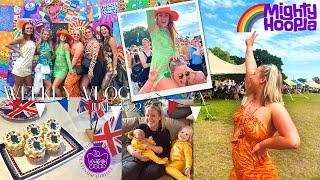 WEEKLY VLOG | PLATINUM JUBILEE WEEKEND, MY 1ST FESTIVAL, BEAUTY TREATMENTS & MEETING BABY SAMMY!