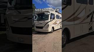 2017 THOR ACE 29.3 JUST SOLD ON TIK TOK. We sell Rvs across the United States and to other countries