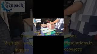Box strapping machine low cost box stepping machine