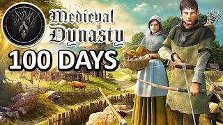 I Spent 100 Days in Medieval Dynasty and Here's What Happened