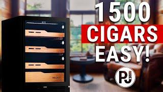 The Nicest Cigar Humidor I've Ever Had! | Newair 1500 Count Unit (NCH1K5BK00)