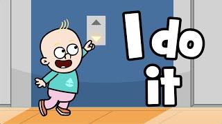 Children's encouragement song - I do it - motivational baby song | Hooray kids songs & nursery rhyme