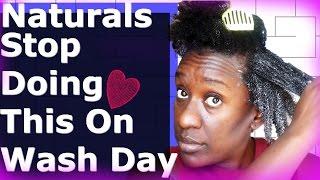 3 Wash Day Mistakes We Make with Deep Conditioning Natural Hair: 4c, 4b, 4a hair Friendly