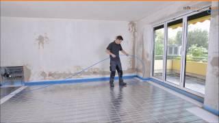 Fußbodenheizung IDEAL TOP15 mit Wärmeleitschicht CompactFloor PRO