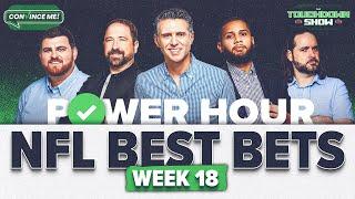 2024 NFL Week 18 NFL PLAYER PROPS & BETTING PICKS! | NFL Picks & Predictions | Power Hour