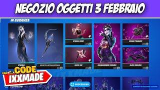 Fortnite Negozio Oggetti Oggi 3 Febbraio 2022 | Negozio Oggetti 3.02.22 Hardigatti