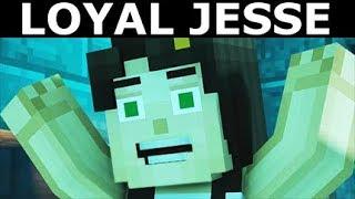 Jesse Loyal To The Warden - Minecraft: Story Mode Season 2 Episode 3: Jailhouse Block