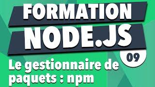 Apprendre Node.js #9 - npm : le gestionnaire de paquets