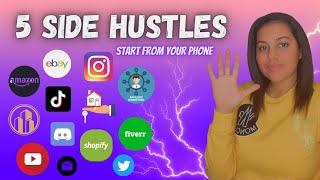 Top 5 Side Hustle To Earn Extra Income From Home