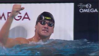 Nathan Adrian sets USA 50m Free Record - Universal Sports