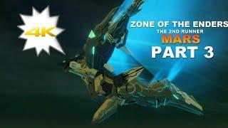 ZONE OF THE ENDERS: THE 2ND RUNNER MARS WALKTHROUGH PART 3- FIRST BATTLE WITH NEPTHIS (VIOLA A.I) 4K