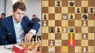 The Juicy Bishop || Carlsen vs Ganguly || FIDE Chess.com Grand Swiss