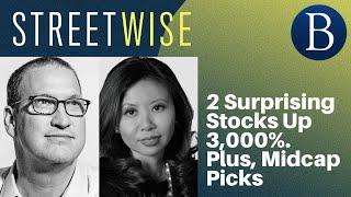 2 Surprising Stocks Up 3,000%. Plus, Midcap Picks. | Barron's Streetwise