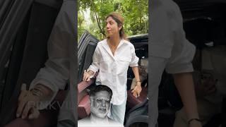 Shilpa Shetty Offers Condolences Post Malaika Arora's Father's Funeral  | #shorts #bollywood