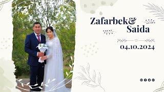 ZAFARBEK & SAIDA (WEDDING DAY) ORZU TO'YXONASI 04.10.2024 LIVE