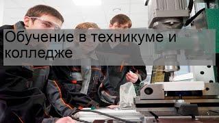 Обучение в техникуме и колледже