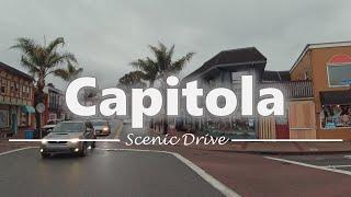 Driving in Downtown Capitola, California - 4K