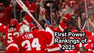 First NHL Power Rankings of 2025