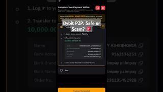 How To buy Your First Crypto on Bybit P2P #p2p #bybit #beginners