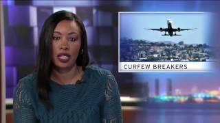 Airline curfew violations at San Diego International Airport