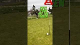 How to putt from the fringe with the best putter on YouTube #putting #golf