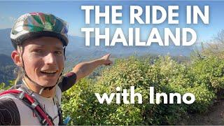 Training in Thailand for gravel racing with Innokenty Zavyalov