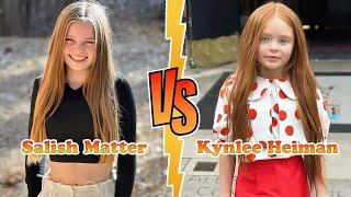 Salish Matter VS Kynlee Heiman Transformation  New Stars From Baby To 2025