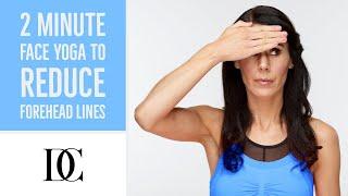 2 Minute Face Yoga To Reduce Forehead Lines