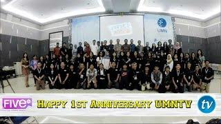 Happy 1st Anniversary UMN TV From FIVETV UPNVJ