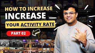 How To Increase Sales Activity Rate In 2022 (Part 02) | Insurance Sales Tips