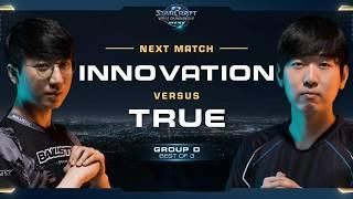 INnoVation vs TRUE TvZ - Group D - WCS Global Finals 2017 - StarCraft II