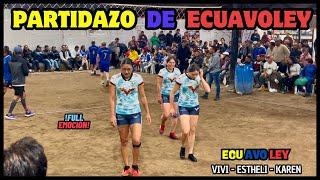 ¡𝗣𝗔𝗚𝗔𝗥𝗢𝗡 𝗠𝗘𝗗𝗜𝗔! ECUAVOLEY de INFARTO ꙳Las Vivis vs Cap. JHON꙳| ECUADOR