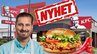 Testar en HET nyhet från KFC!