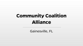 Community Coalition Alliance - WUFT's Greater Good