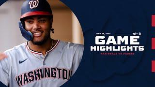 Nationals vs. Padres Game Highlights (6/23/25) | MLB Highlights