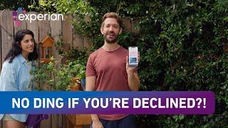 Experian can help me find cards with No Ding Decline