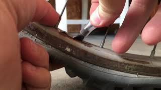 How To Slime A Bike Tire & Fix A Flat Bike Tube In Minutes