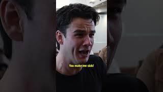 Pro beer drinker pranks 200 random fans to think he can’t drink #australia #beers #sketch #prank