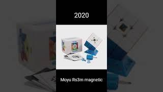 Evolution of Moyu budget magnetic cubes