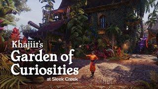 ESO House Tour: Sleek Creek - Khajiit's Garden of Curiosities