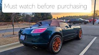 10 Things you must check when buying a Saturn sky