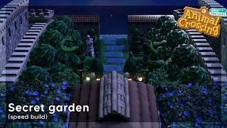 Secret Garden  // Animal Crossing New Horizons Speed build