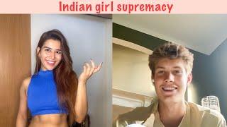 Omegle but they love Indian girls  | Dhruvi Nanda