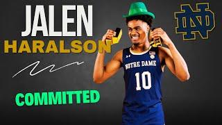 COMMIT: 5-Star Jalen Haralson Commits To Notre Dame!